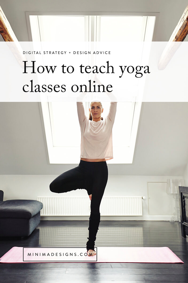 how to teach yoga classes online