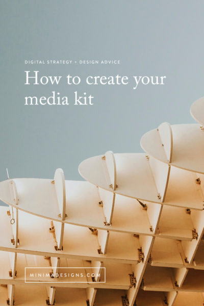 what goes in your media kit