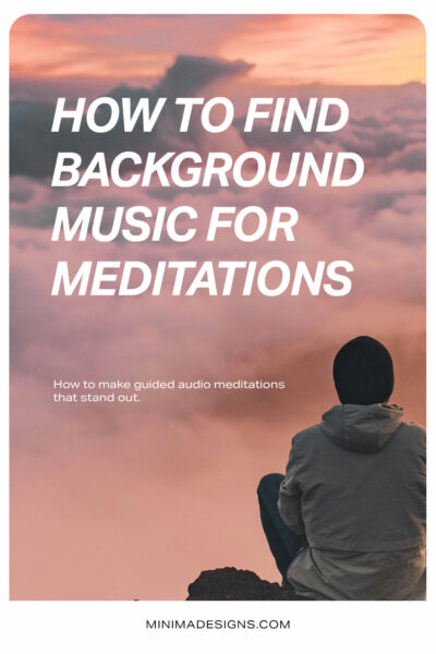 how to find background music for meditations